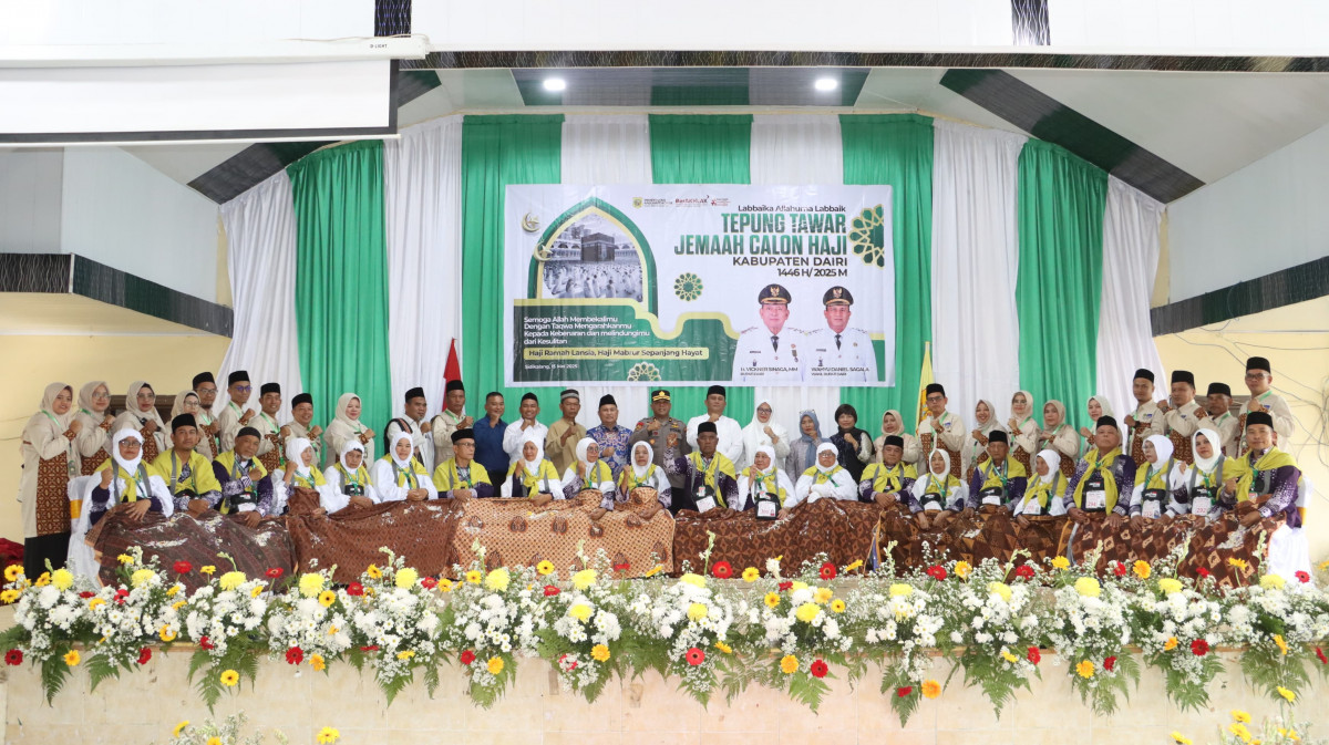 Pemkab Dairi Berangkatkan 21 orang Jemaah Calon Haji