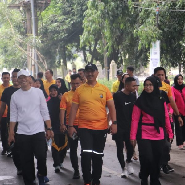 Peringati HUT Bhayangkara ke-79, Polres Langkat Gelar Bhayangkara Sport Day (BSD)