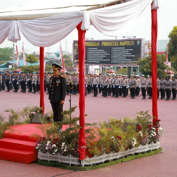 Polda Sumut Gelar Upacara Peringatan HUT RI ke-80 dengan Khidmat