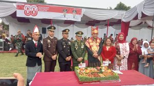 Khidmat, Upacara Bendera Peringatan HUT ke-80 RI di Kecamatan Namorambe Berlangsung Lancar