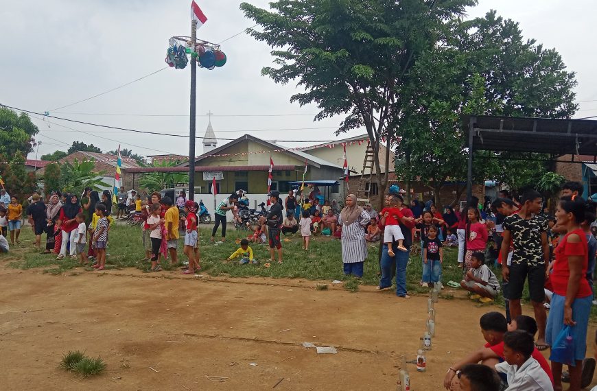 Masyarakat Pondok Atap Marindal 2 Deliserdang Merayakan Kemerdekaan RI Ke-80 Dengan Berbagai Perlobaan