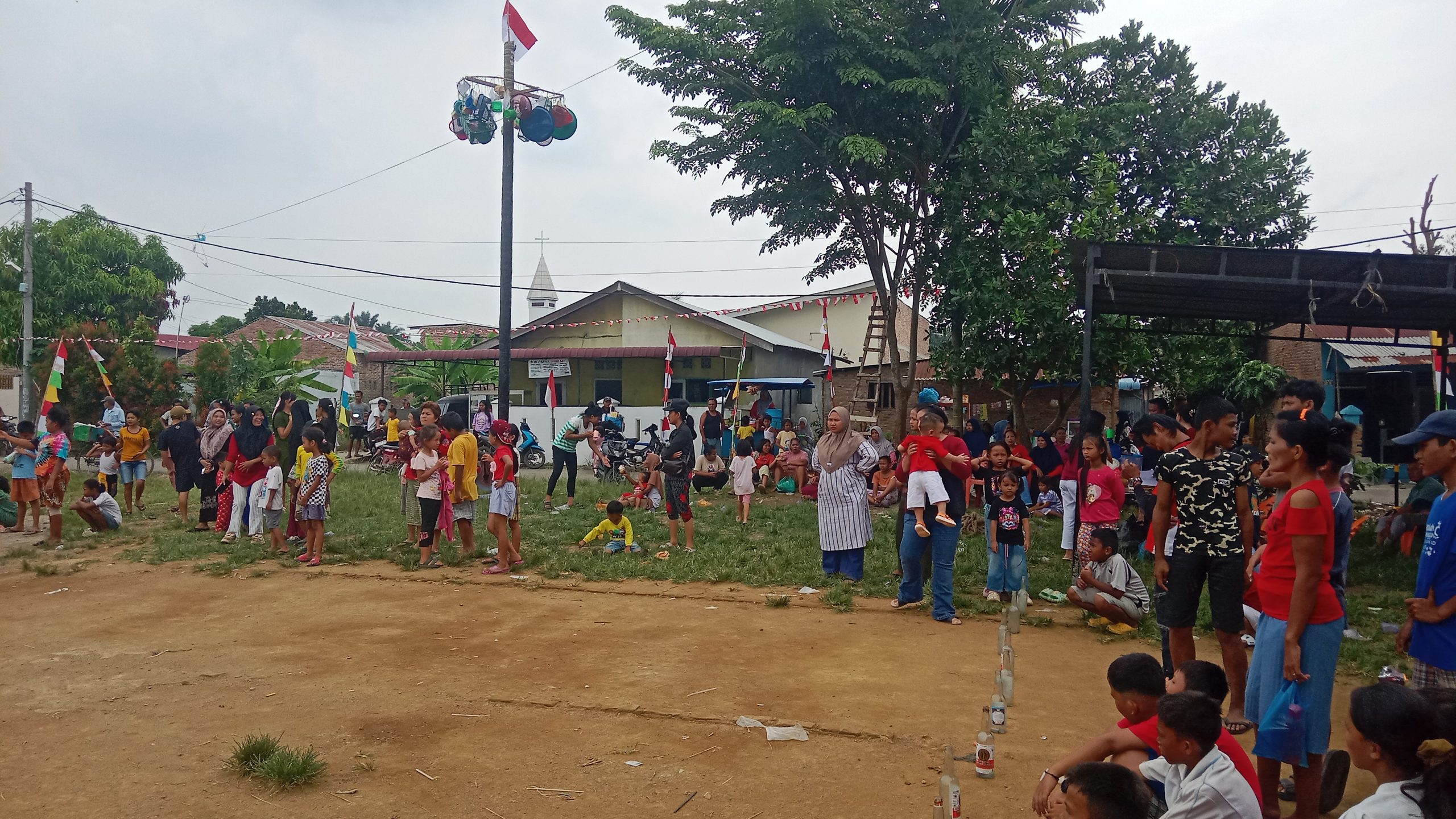 Masyarakat Pondok Atap Marindal 2 Deliserdang Merayakan Kemerdekaan RI Ke-80 Dengan Berbagai Perlobaan