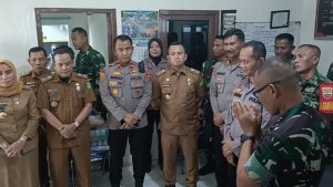 Kapolsek dan Muspika Kecamatan Medan Sunggal Silahturahmi ke Koramil 0201-06/MS, Berikan Ucapan Selamat HUT TNI ke-80