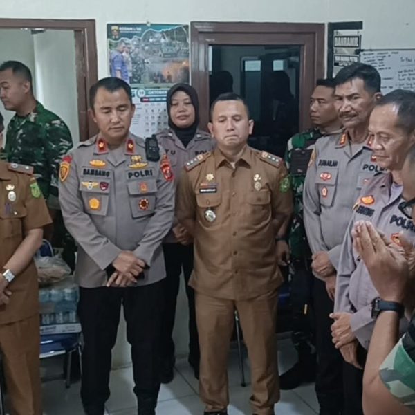 Kapolsek dan Muspika Kecamatan Medan Sunggal Silahturahmi ke Koramil 0201-06/MS, Berikan Ucapan Selamat HUT TNI ke-80