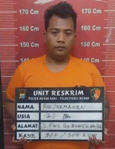 Polisi Ringkus Pelaku Tipu Gelap Handphone di Jalan PWS Medan Petisah