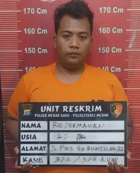 Polisi Ringkus Pelaku Tipu Gelap Handphone di Jalan PWS Medan Petisah
