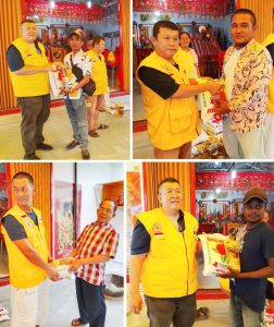 Cetiya Chit Sua Ong Mengadakan Kegiatan Bakti Sosial Bersama Ketua Tridharma