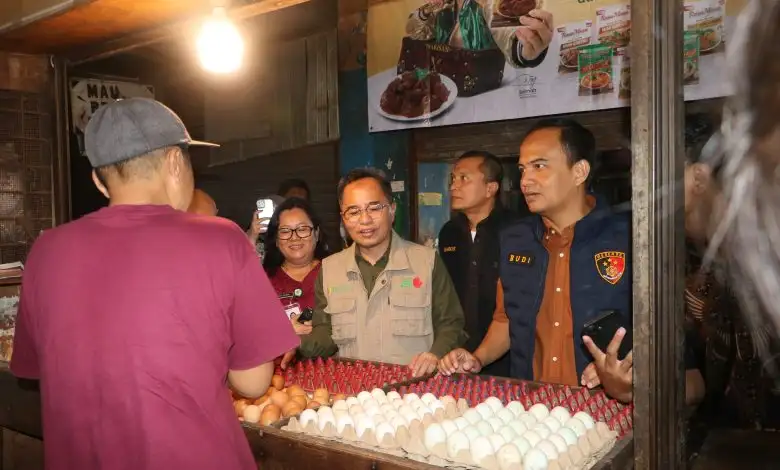 Pastikan Stok dan Harga Bapokting Aman, Pangan Polda Sumut danBapanas RI Sidak Pusat Pasar Medan