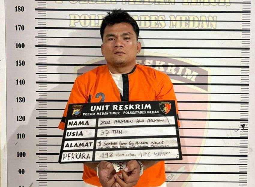 Residivis 6 Kali Spesialis Jambret Gelapkan Motor Di Ringkus Polsek Medan Timur