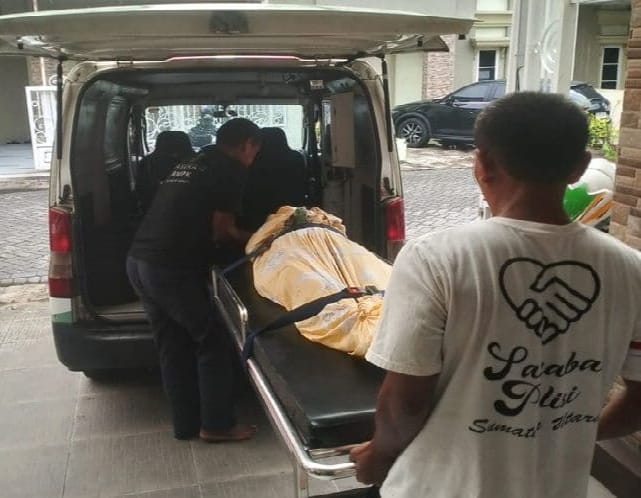 Wanita Tewas Tergantung di Komplek Evergreen Medan Sunggal