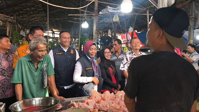 Inspeksi Harga Menjelang Lebaran, Satgas Pangan Polda Sumut Sidak Sejumlah Pasar di Medan
