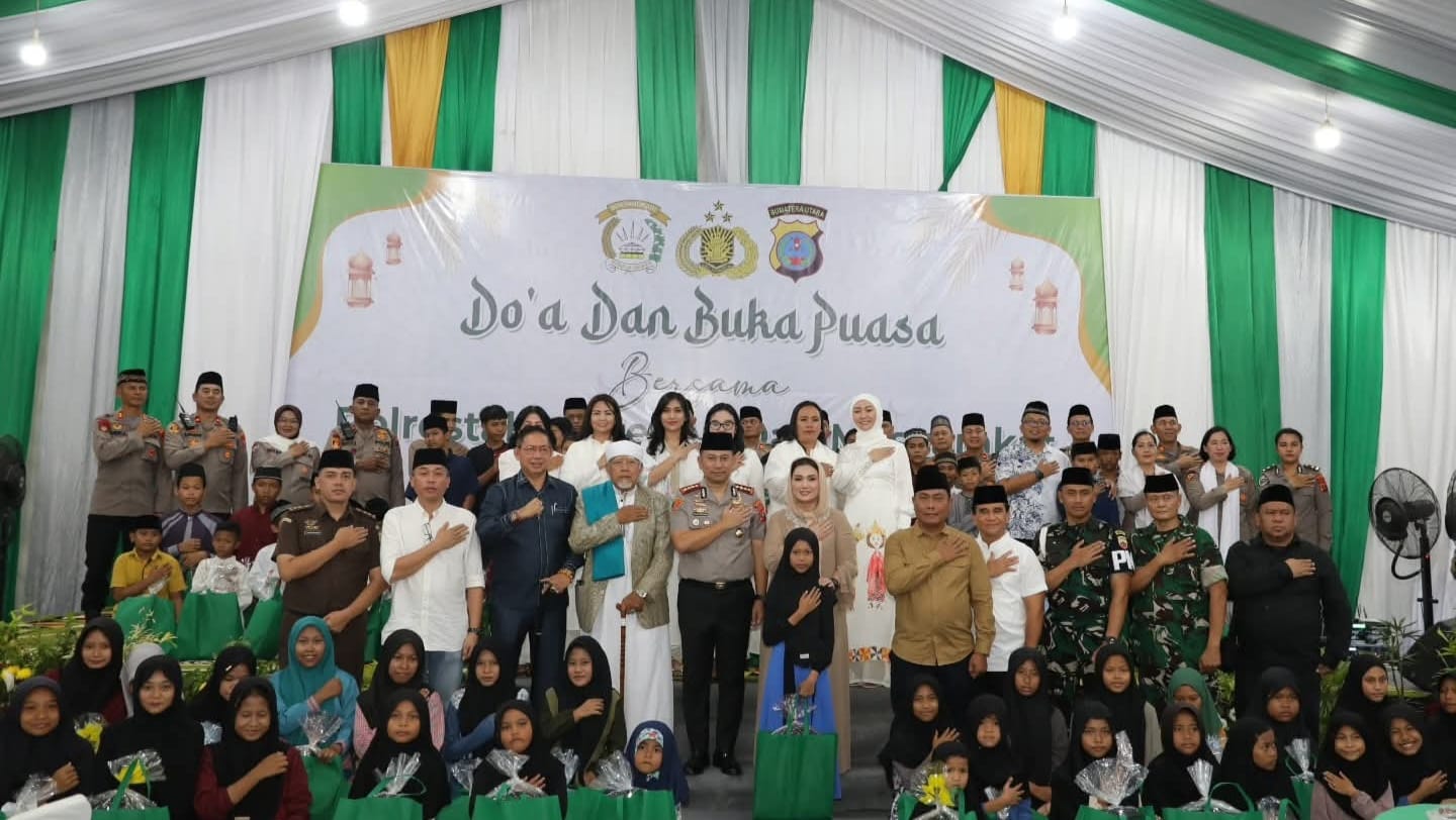 Polrestabes Medan Doa dan Buka Puasa Bersama, Perkuat Silaturahmi dan Sinergi Jaga Kamtibmas