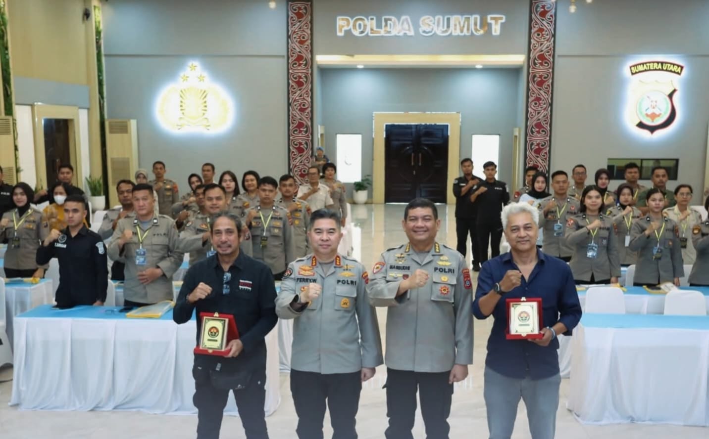 Personel Humas Sat Brimob Polda Sumut Ikuti Seminar Videografer dan Fotografer Tahun 2026