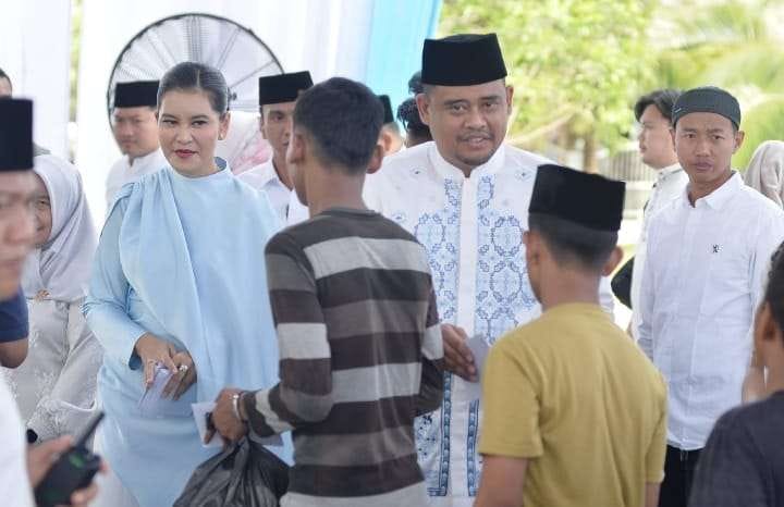 Open House Idulfitri 1447 H, Ribuan Warga Padati Rumah Dinas Gubernur Sumut