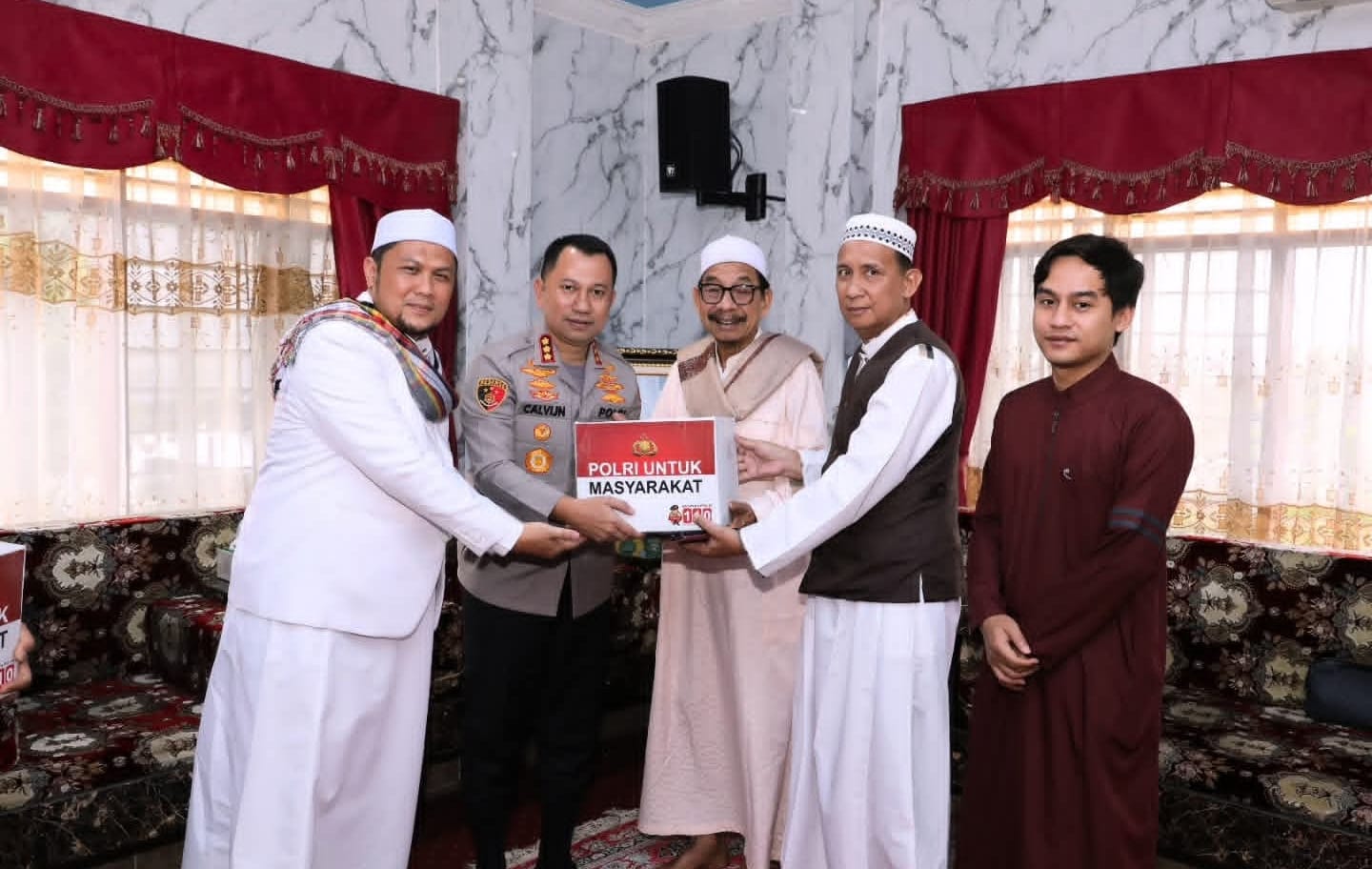 KAPOLRESTABES MEDAN KUNJUNGAN SILATURAHMI NILAI ASMAUL HUSNA JADI SPIRIT DARI 99 PAKET HINGGA SAFARI RAMADAN