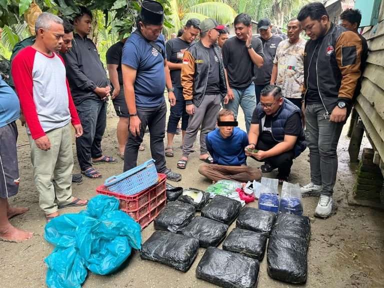 Satresnarkoba Polrestabes Medan Bongkar Sindikat Narkoba Internasional